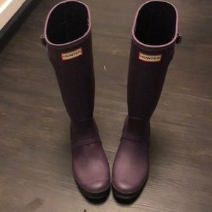 HUNTER rain boots
